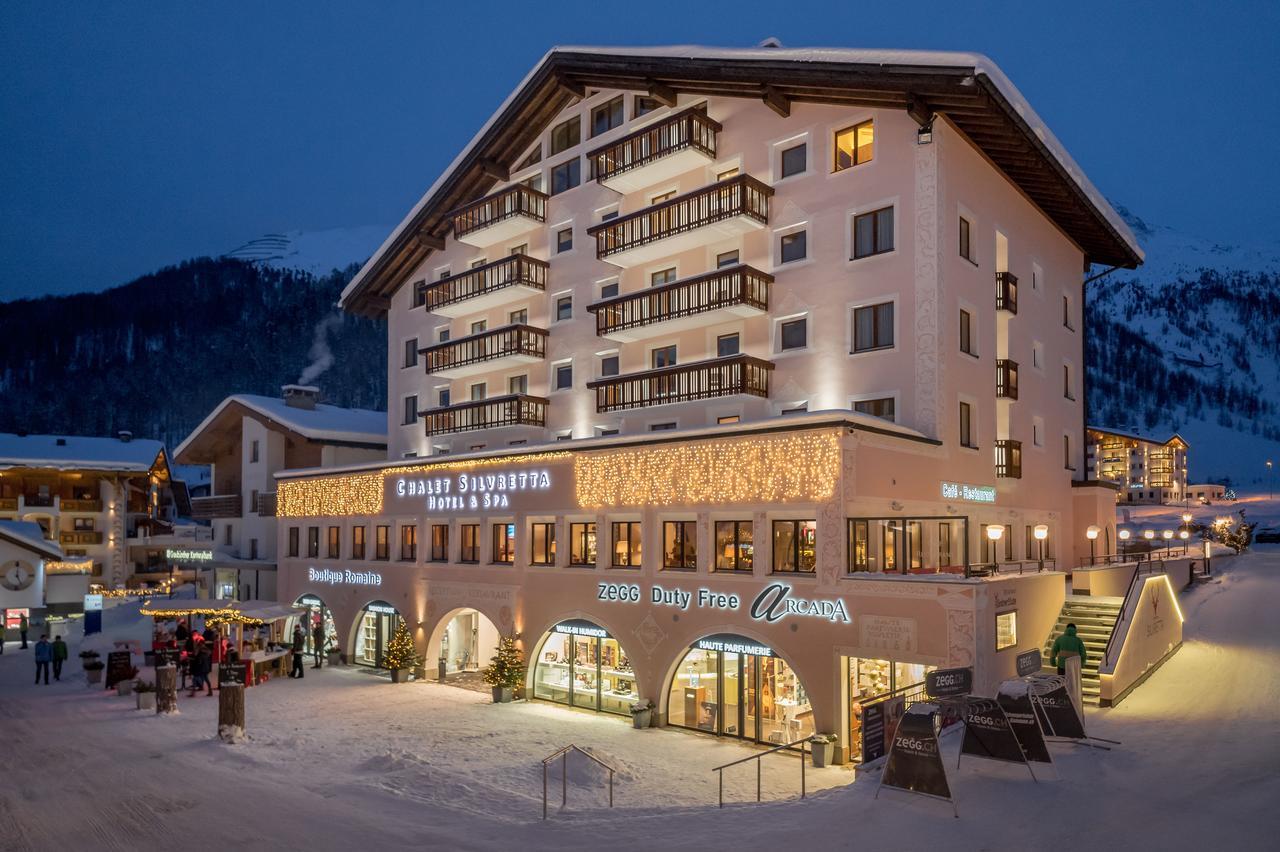 Chalet Silvretta Hotel & Spa Самнаун Екстериор снимка